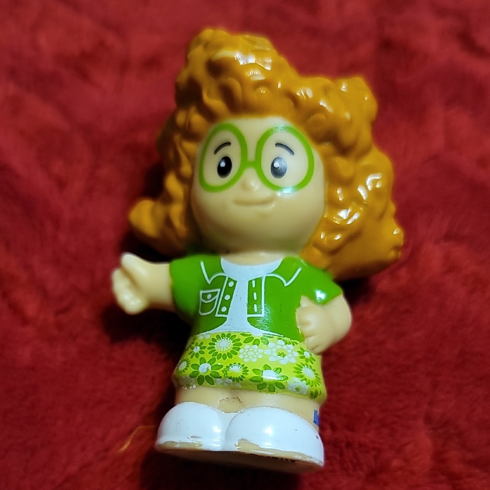 Fisher Price Sophie Green Dress Little People 2012 Action Figure